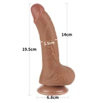 Realistični penis dildo 19cm LVTOY00729