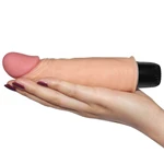 Realistični penis vibrator u boji kože 16cm LVTOY00030