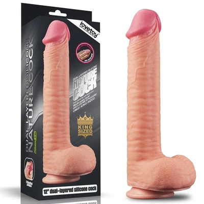 Realistični silikonski dildo 30cm LVTOY00496