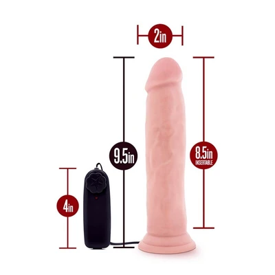 Realistični vibro dildo 24cm BLUSH01247