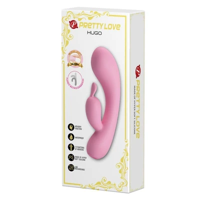 Roze delfin vibrator za G tačku i klitoris DEBRA01236