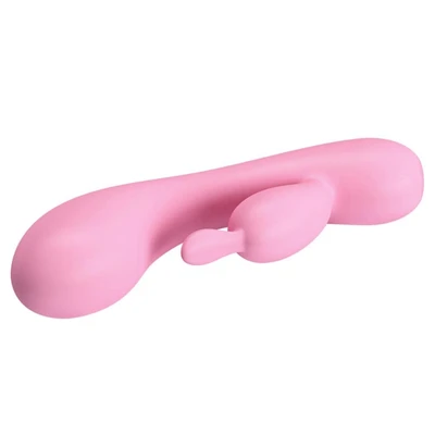 Roze delfin vibrator za G tačku i klitoris DEBRA01236