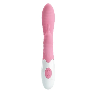 Roze vibrator za G tačku i klitoris DEBRA01238