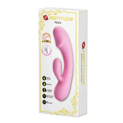 Roze vibrator za G tačku i klitoris DEBRA01255