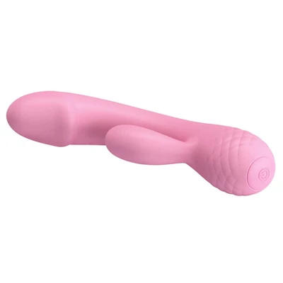 Roze vibrator za G tačku i klitoris DEBRA01255