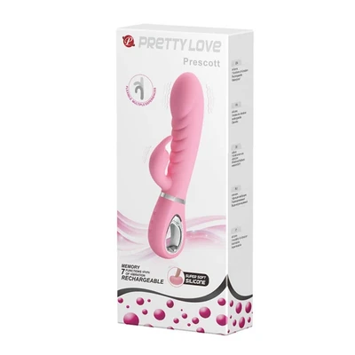 Roze vibrator za klitoris i G tačku DEBRA01215