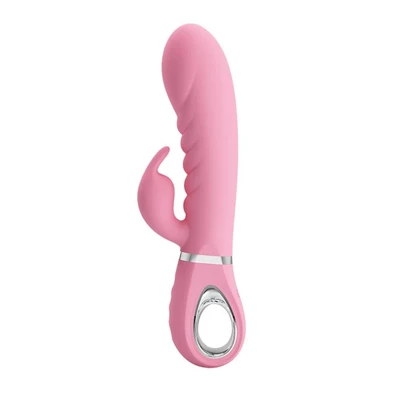 Roze vibrator za klitoris i G tačku DEBRA01215