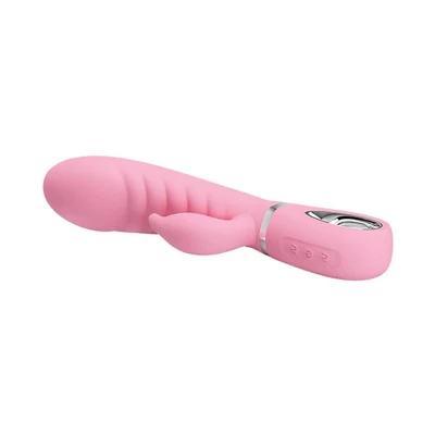 Roze vibrator za klitoris i G tačku DEBRA01215