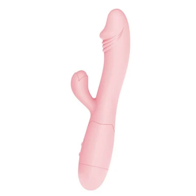 Roze vibrator za stimulaciju klitorisa i G tačke DEBRA00941