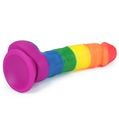 Šareni dildo 20cm LVTOY00540