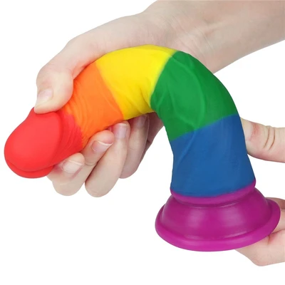 Šareni dildo LVTOY00538