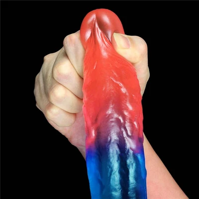 Šareni realistični dildo 20cm LVTOY00416