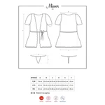 Sexy crna spavaćica L/XL veličine OBSES00770