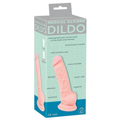 Silikonski dildo u boji kože 18cm YOU2T00706