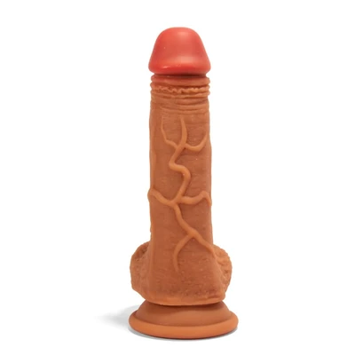 Silikonski dildo u boji kože 21cm XMEN000052