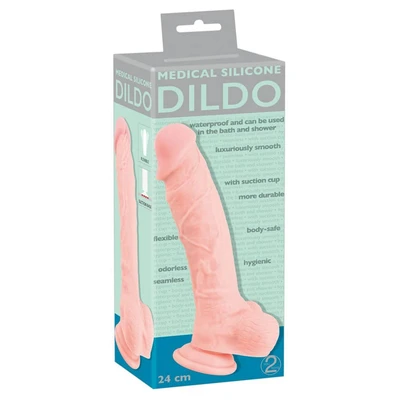 Silikonski dildo u boji kože 24cm YOU2T00710