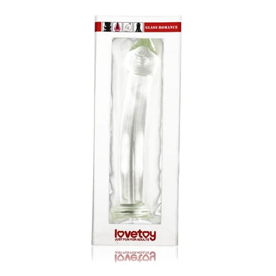 Stakleni analni dildo 18cm LVTOY00233