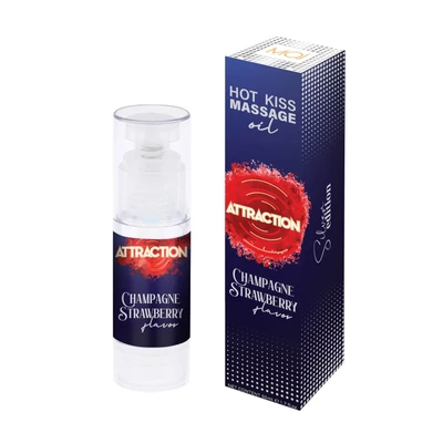 Ulje za masažu sa ukusom jagode 50ml ATTRAC00010