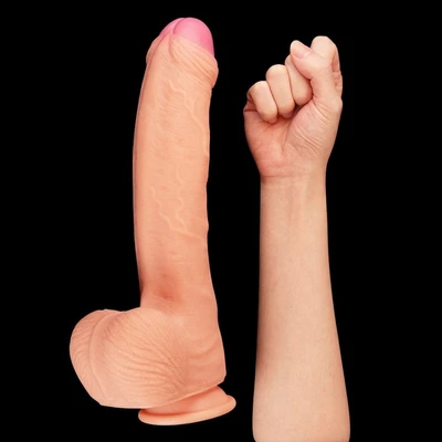 Veliki dildo u boji kože 28cm LVTOY00494