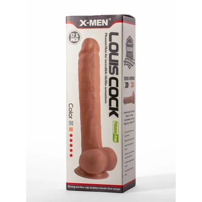 Veliki realistični crni dildo 32cm XMEN000172