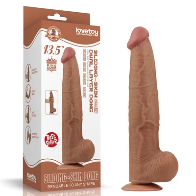 Veliki realistični dildo 34cm LVTOY00686