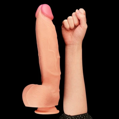 Veliki silikonski dildo za razaranje 30cm kurčina LVTOY00495