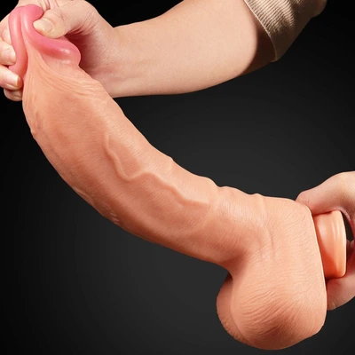 Veliki silikonski dildo za razaranje 30cm kurčina LVTOY00495