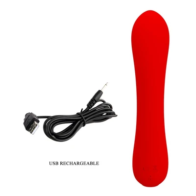 Vibrator crveni za klitoris i G tačku DEBRA01646