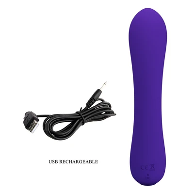 Vibrator ljubičasti za klitoris i G tačku DEBRA01647