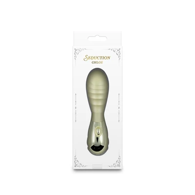 Vibrator sa talasastom teksturom u krem boji NSTOYS1108