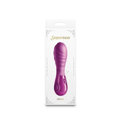 Vibrator sa talasastom teksturom u pink boji NSTOYS1107