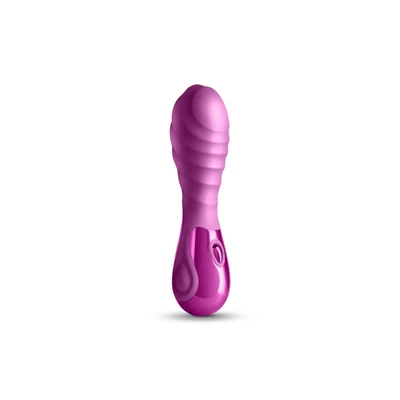 Vibrator sa talasastom teksturom u pink boji NSTOYS1107