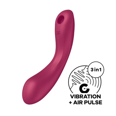 Vibrator za G tačku crveni SATISFY430