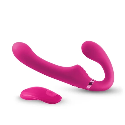 Vibrator za G tačku i klitoris daljinski upravljač pink NSTOYS0890