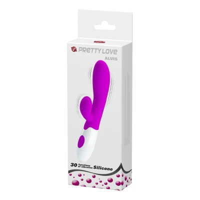 Vibrator za G tačku i klitoris ljubičasti DEBRA00833