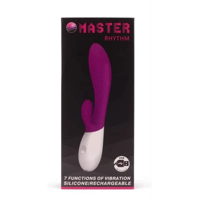 Vibrator za G tačku i klitoris ljubičasti DEBRA00979