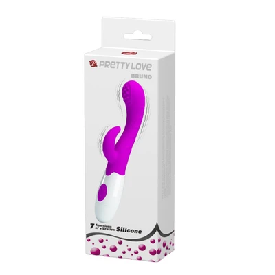 Vibrator za G tačku i klitoris ljubičasti DEBRA01032