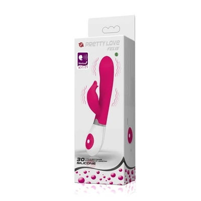 Vibrator za G tačku i klitoris pink DEBRA01377