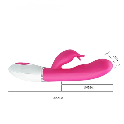 Vibrator za G tačku i klitoris pink DEBRA01377