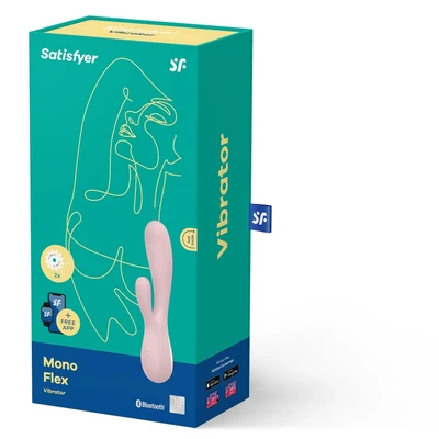 Vibrator za G tačku i klitoris roze SATISFY183