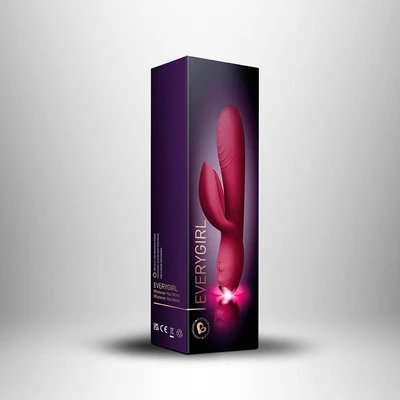 Vibrator za G tačku i klitoris sa LED svetlom ROCKS00295