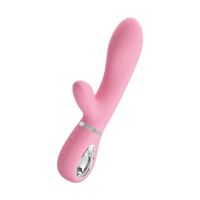 Vibrator za G tačku i stimulaciju klitorisa roze DEBRA01149