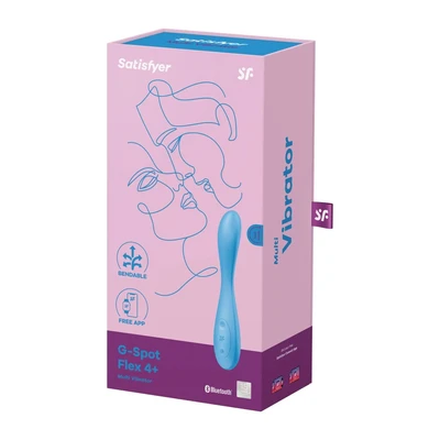 Vibrator za G tačku plavi SATISFY379