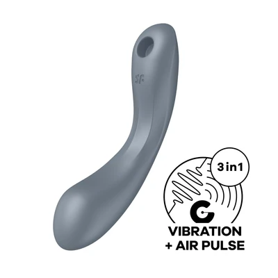 Vibrator za G tačku sivi SATISFY431