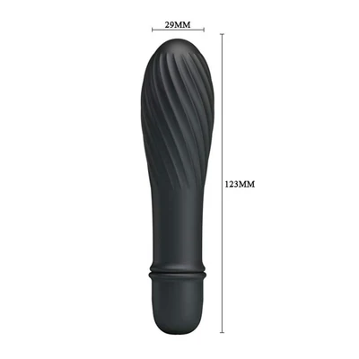 Vibrator za klitoris 12cm crni DEBRA01325