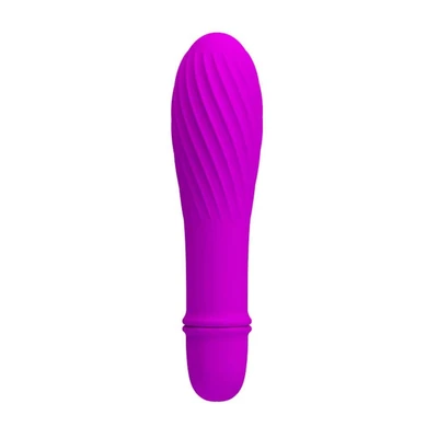 Vibrator za klitoris 12cm ljubičasti DEBRA01321