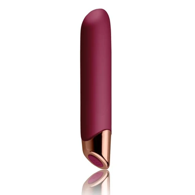 Vibrator za klitoris bordo boje ROCKS00298