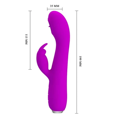 Vibrator za klitoris i G tačku DEBRA01385