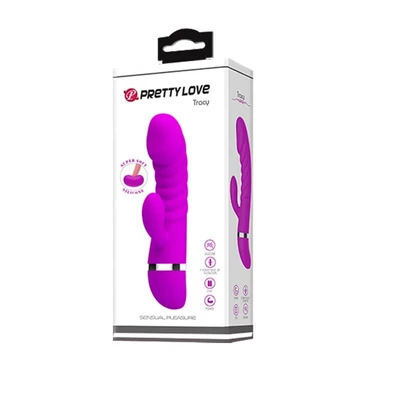 Vibrator za klitoris i G tačku ljubičasti DEBRA01144