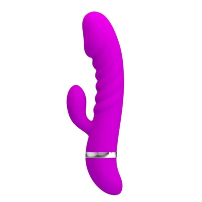 Vibrator za klitoris i G tačku ljubičasti DEBRA01144